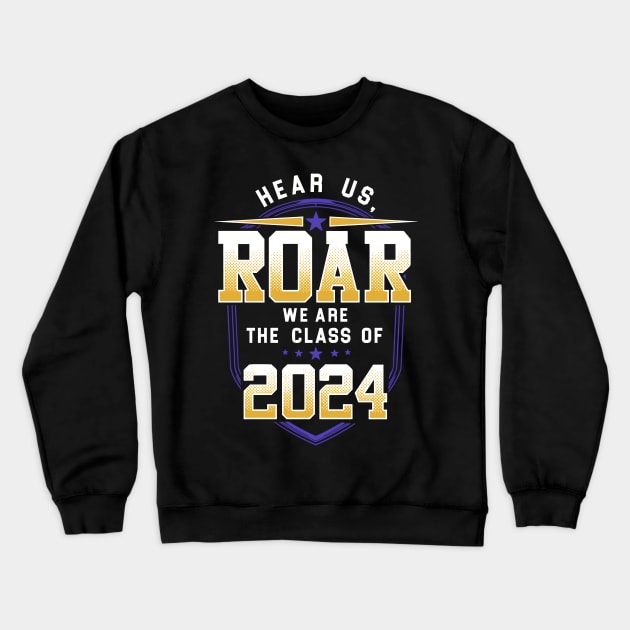 Class of 2024 Senior Gifts Funny Seniors 2024 Crewneck Sweatshirt by KsuAnn